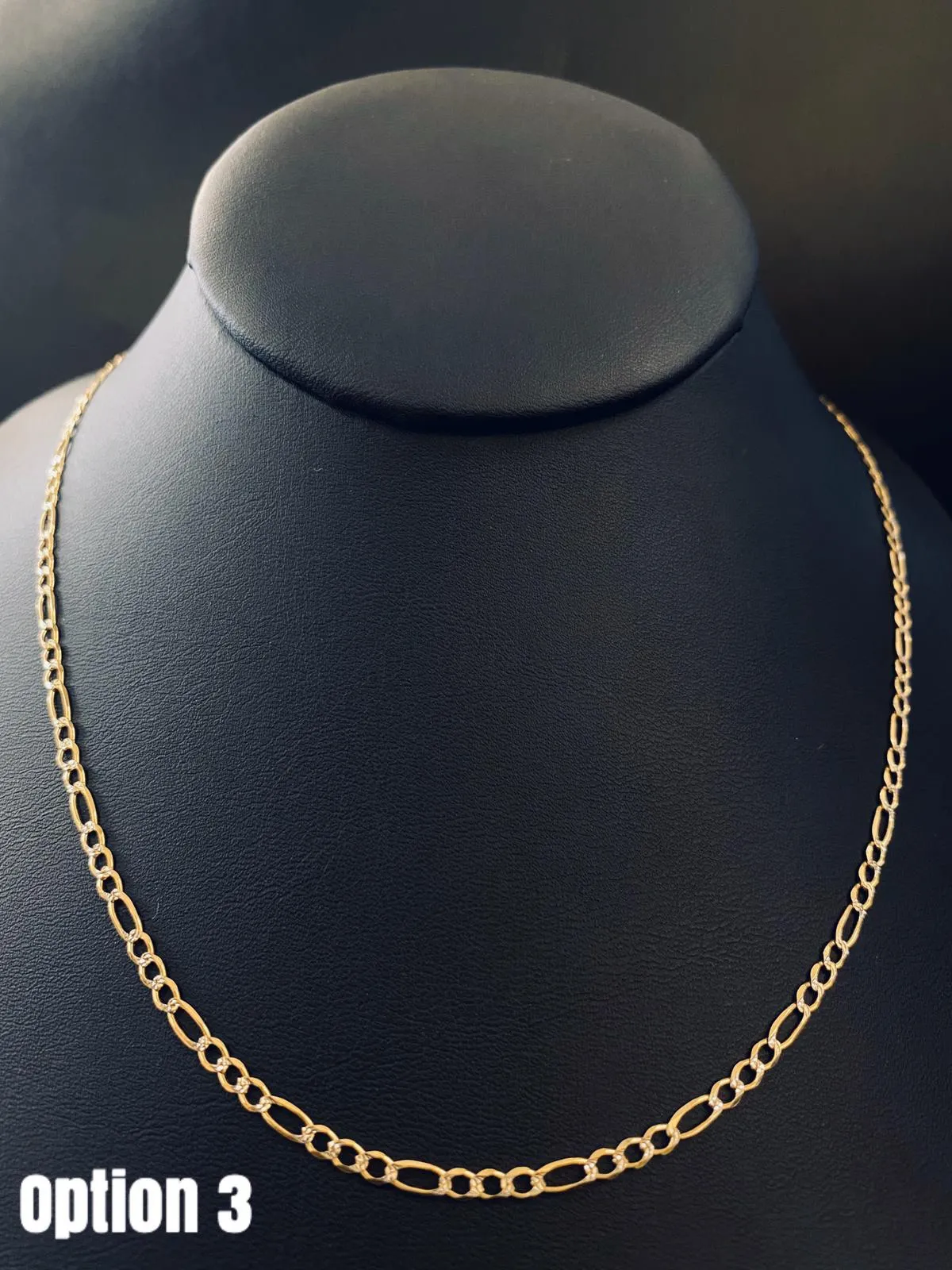10K Gold Personalized Double Dimension Name Necklace