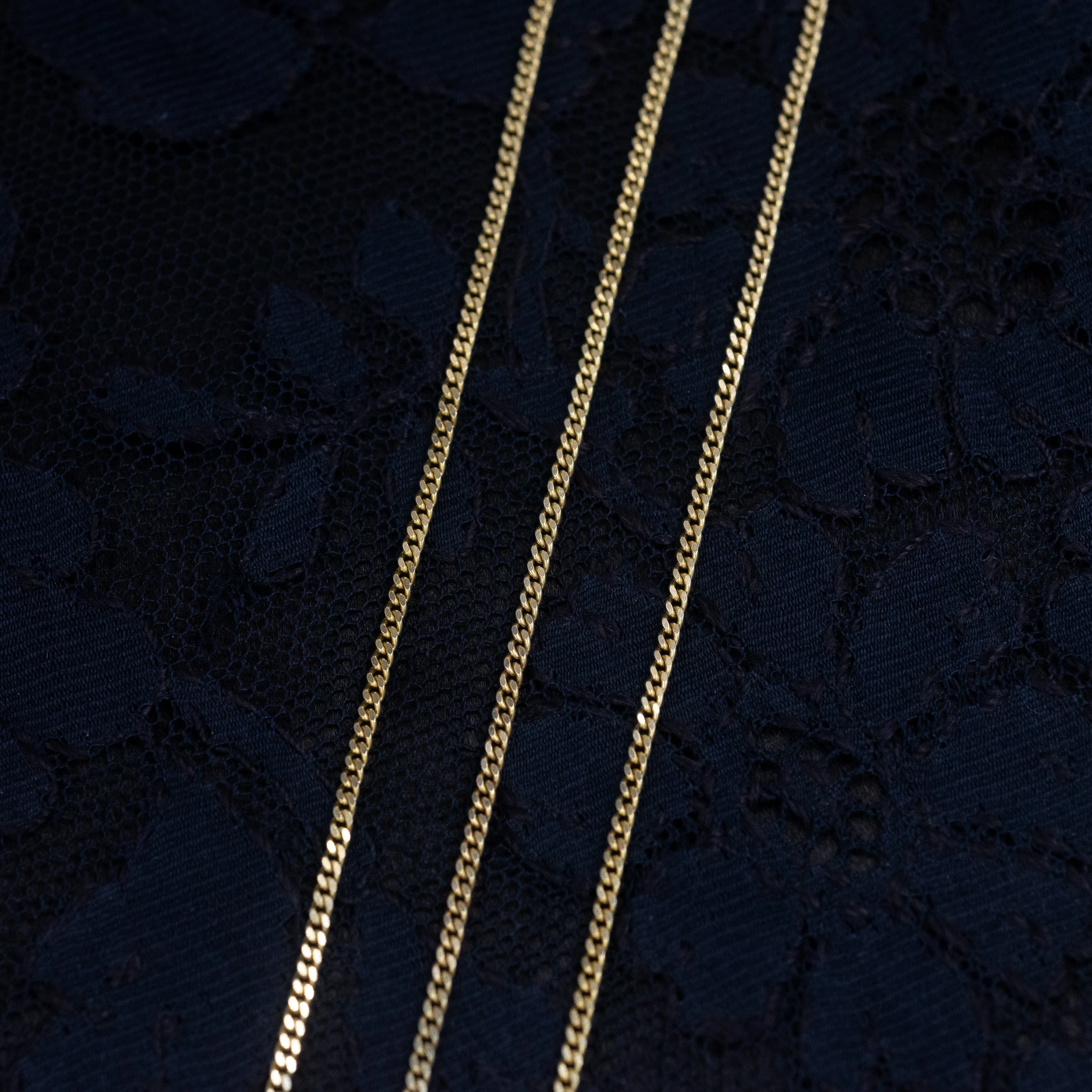 14k Curb-Link Chain