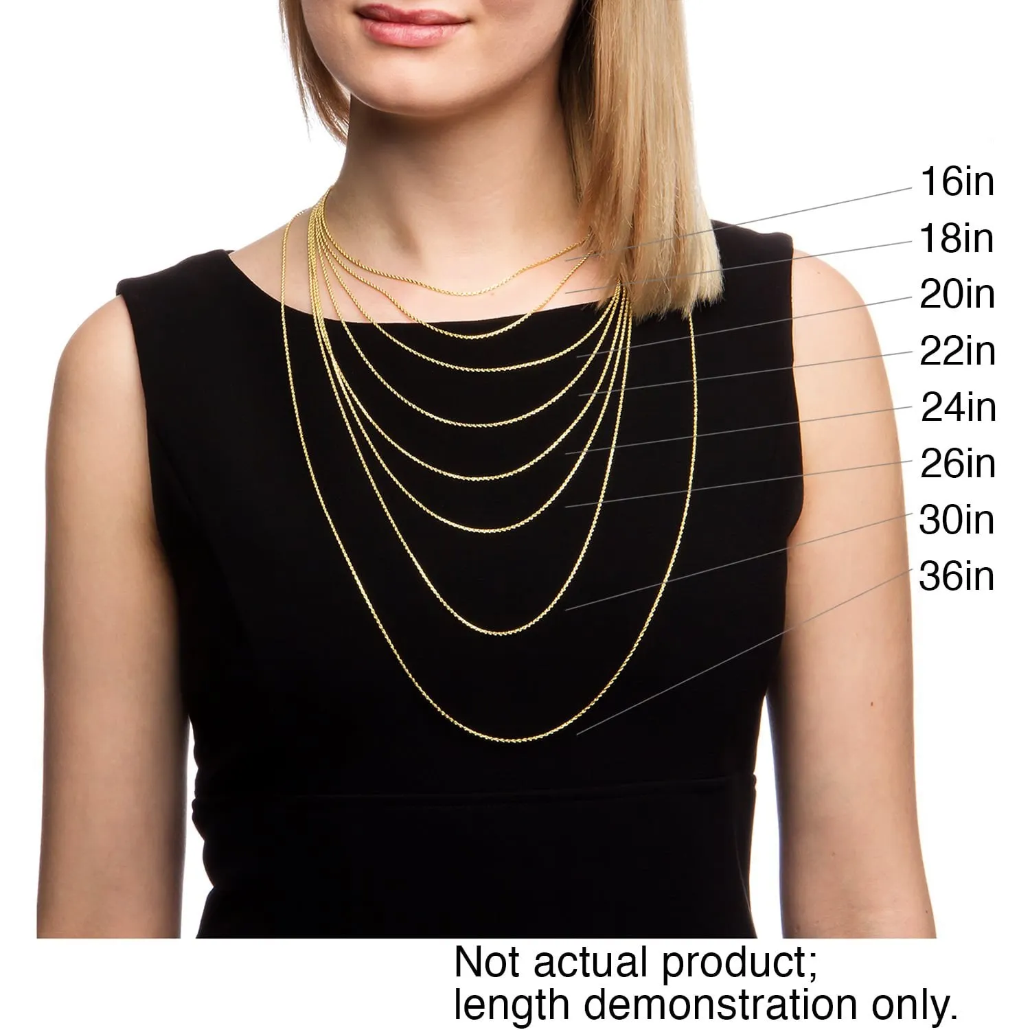 14K Yellow Gold 1.7mm Cable Diamond Cut Chain