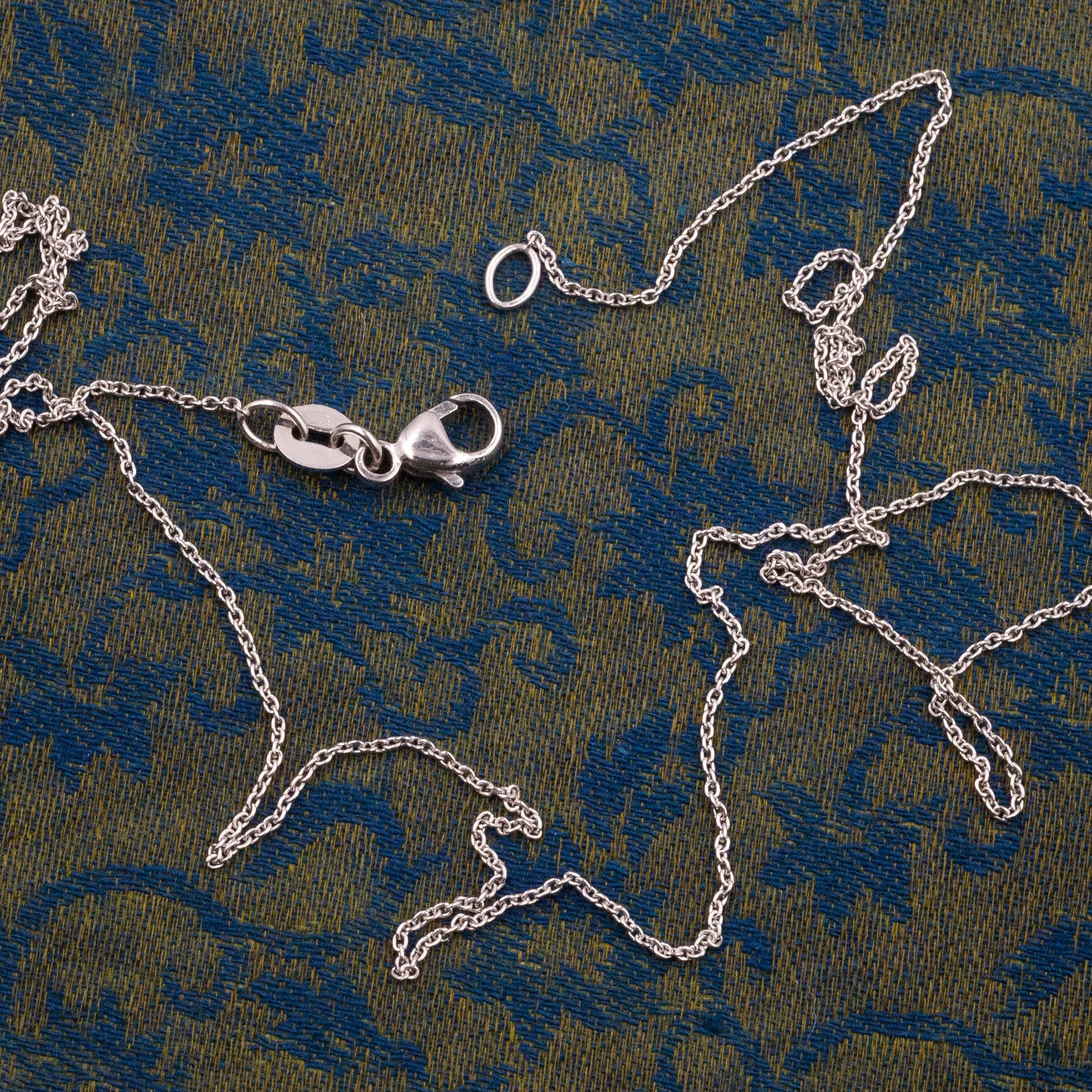 18” Platinum Cable-Link Chain