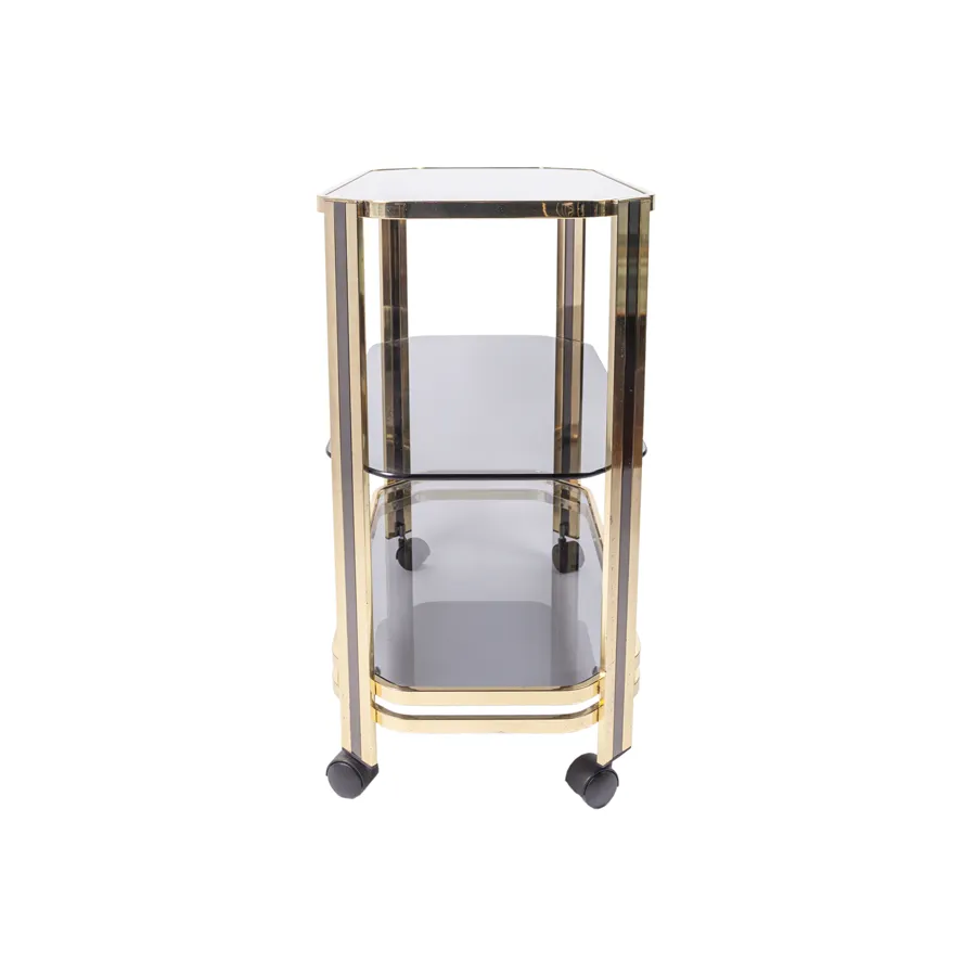 1970s 2 Tone Italian Bar Cart