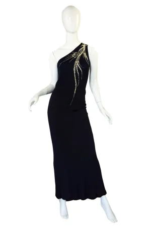 1970s Sequin Bird Bob Mackie Gown