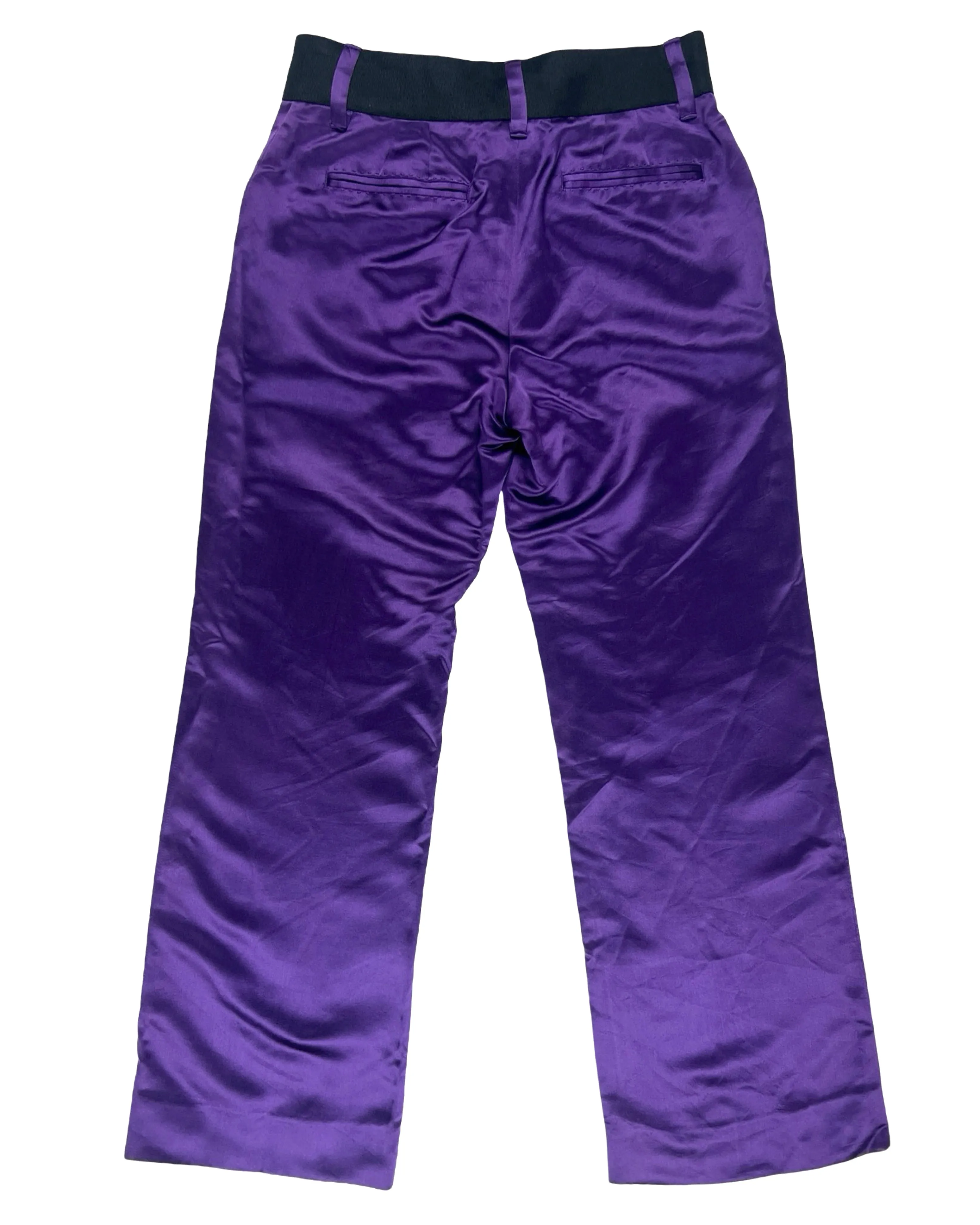 2000’s Marc Jacobs Purple Silk Pants