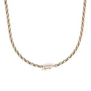 25" 14K Gold Cable Chain