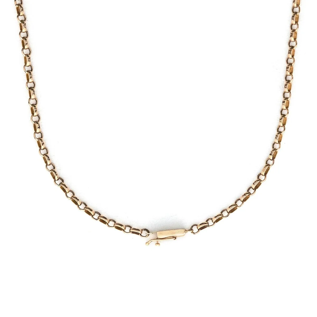 25" 14K Gold Cable Chain