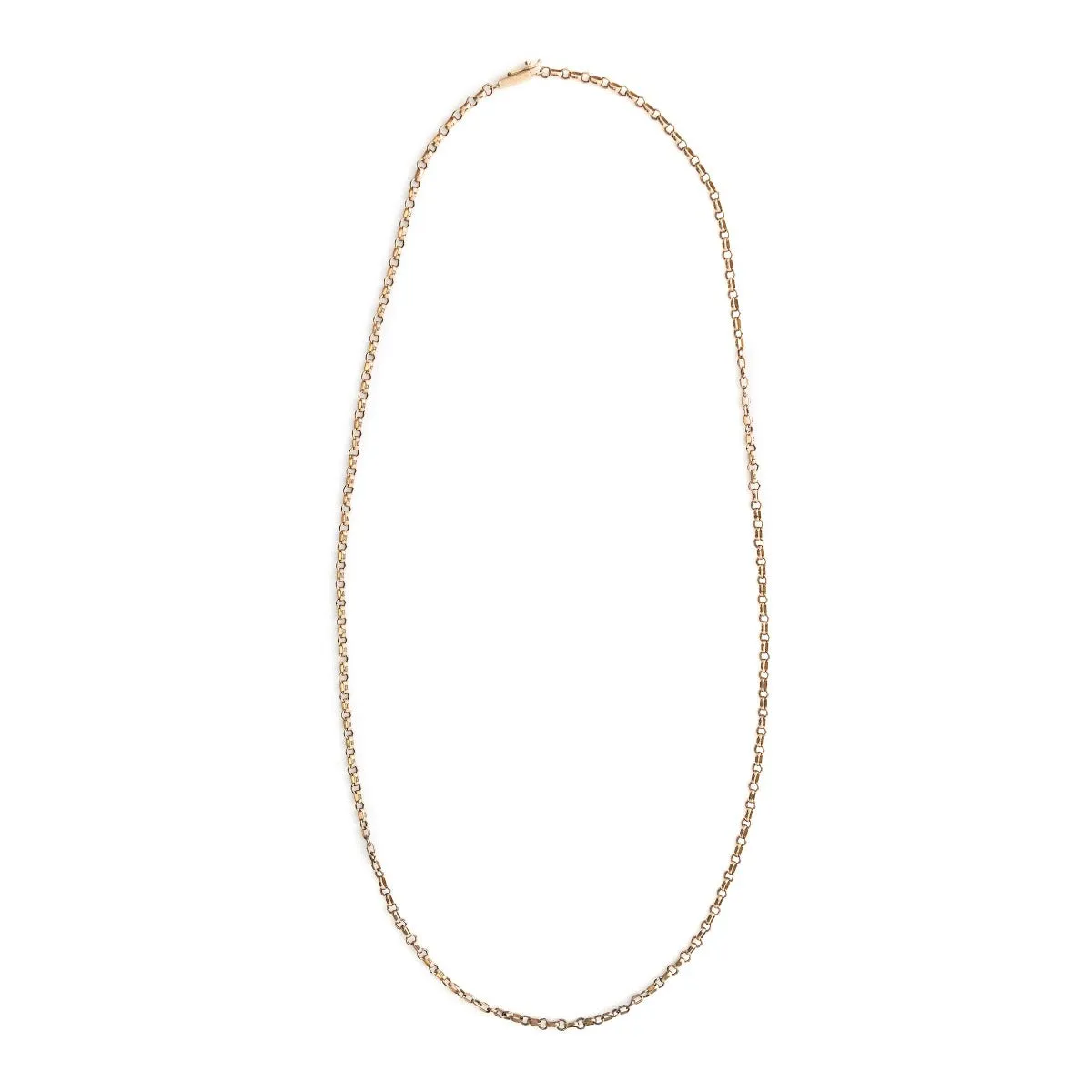 25" 14K Gold Cable Chain