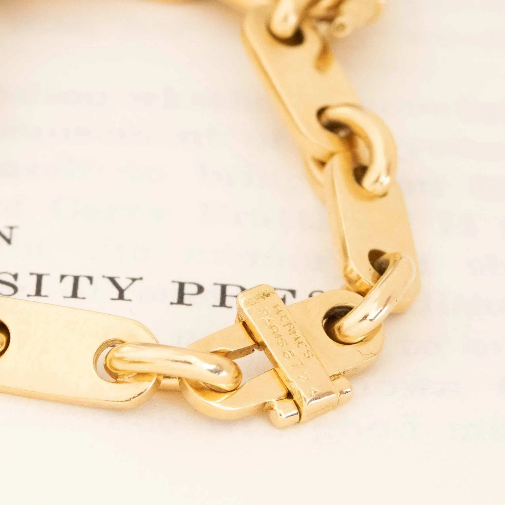70s Georges L'Enfant Equestrian Theme Charm Bracelet by Hermes Paris