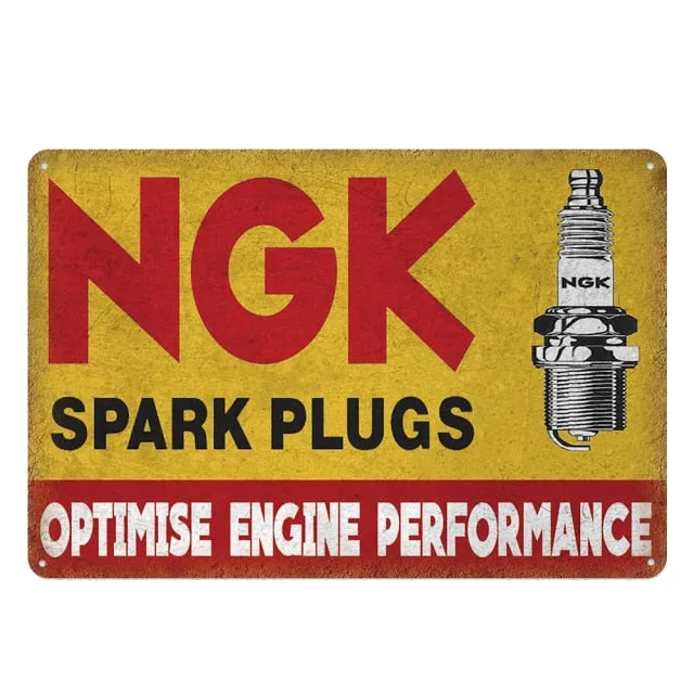 9CAARS™ Vintage Metal Signs