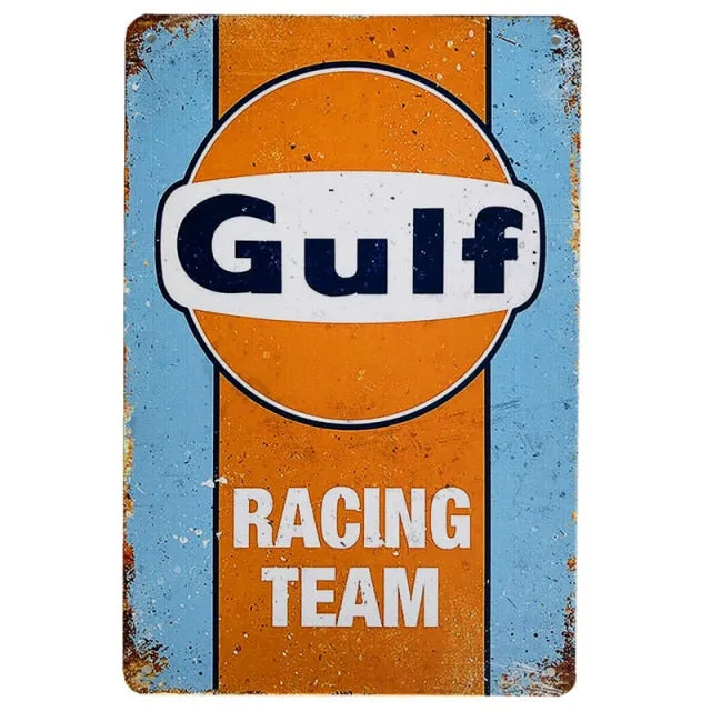 9CAARS™ Vintage Metal Signs