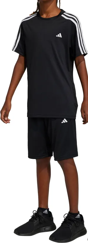 adidas Essentials 3 Stripes Junior Training Set - Black