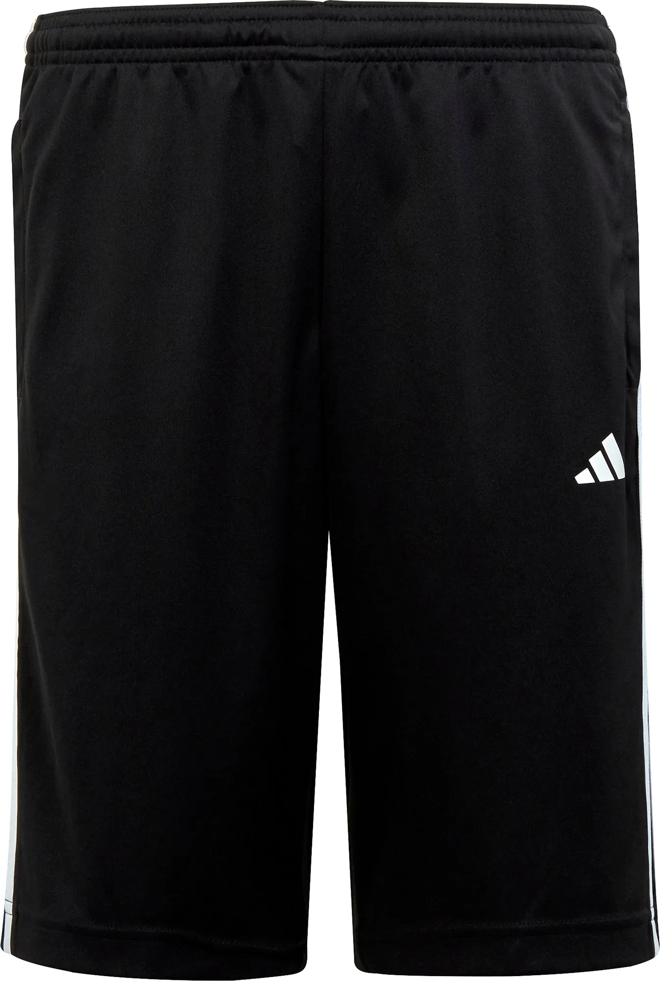 adidas Essentials 3 Stripes Junior Training Shorts - Black