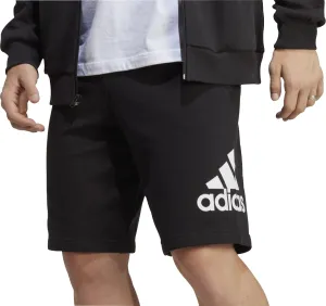 adidas Essentials Big Logo French Terry Mens Training Shorts - Black