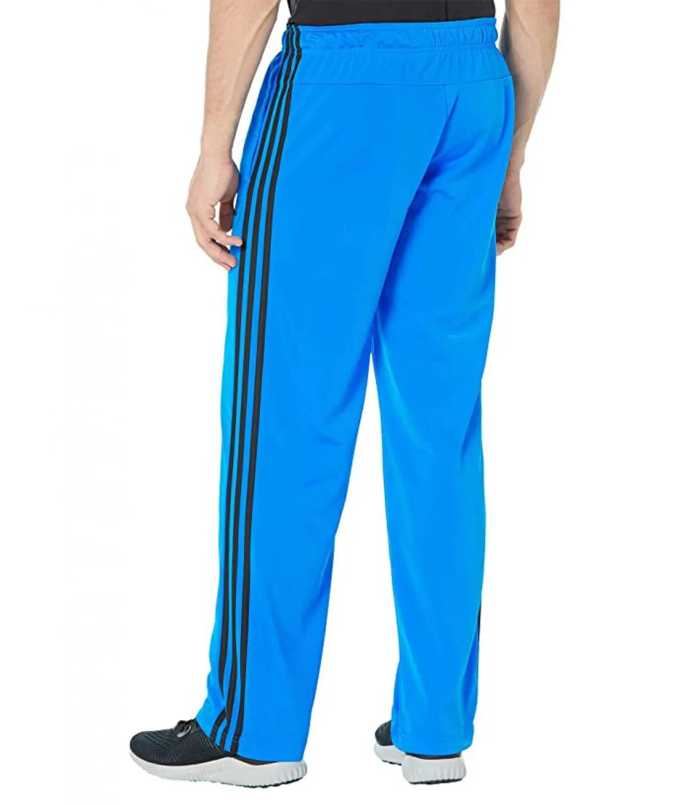 Adidas Men's Primegreen Essentials Warm-Up Open Hem 3-Stripes Track Pants HE1834