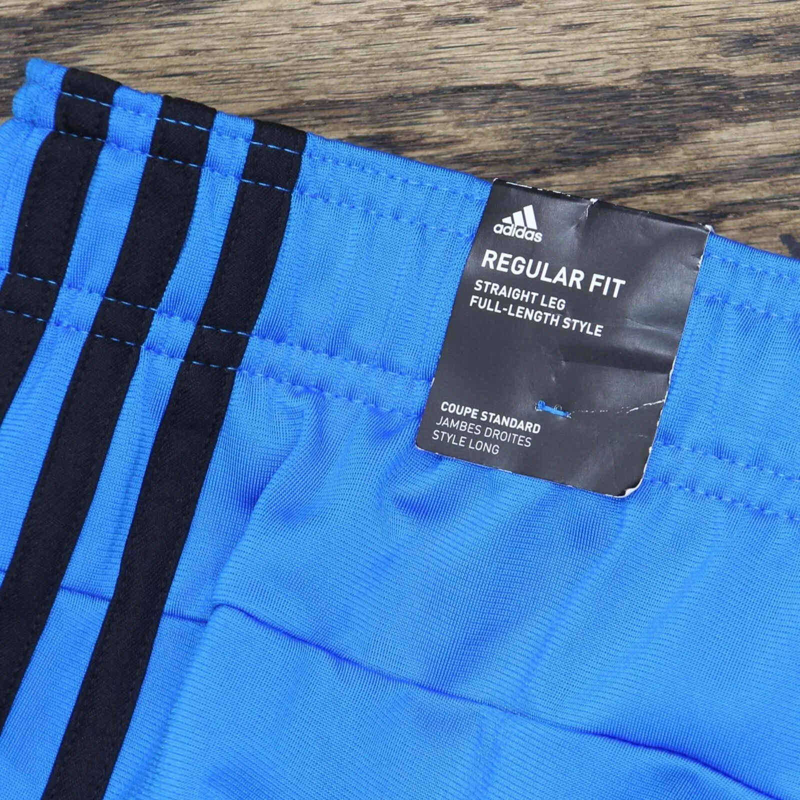 Adidas Men's Primegreen Essentials Warm-Up Open Hem 3-Stripes Track Pants HE1834