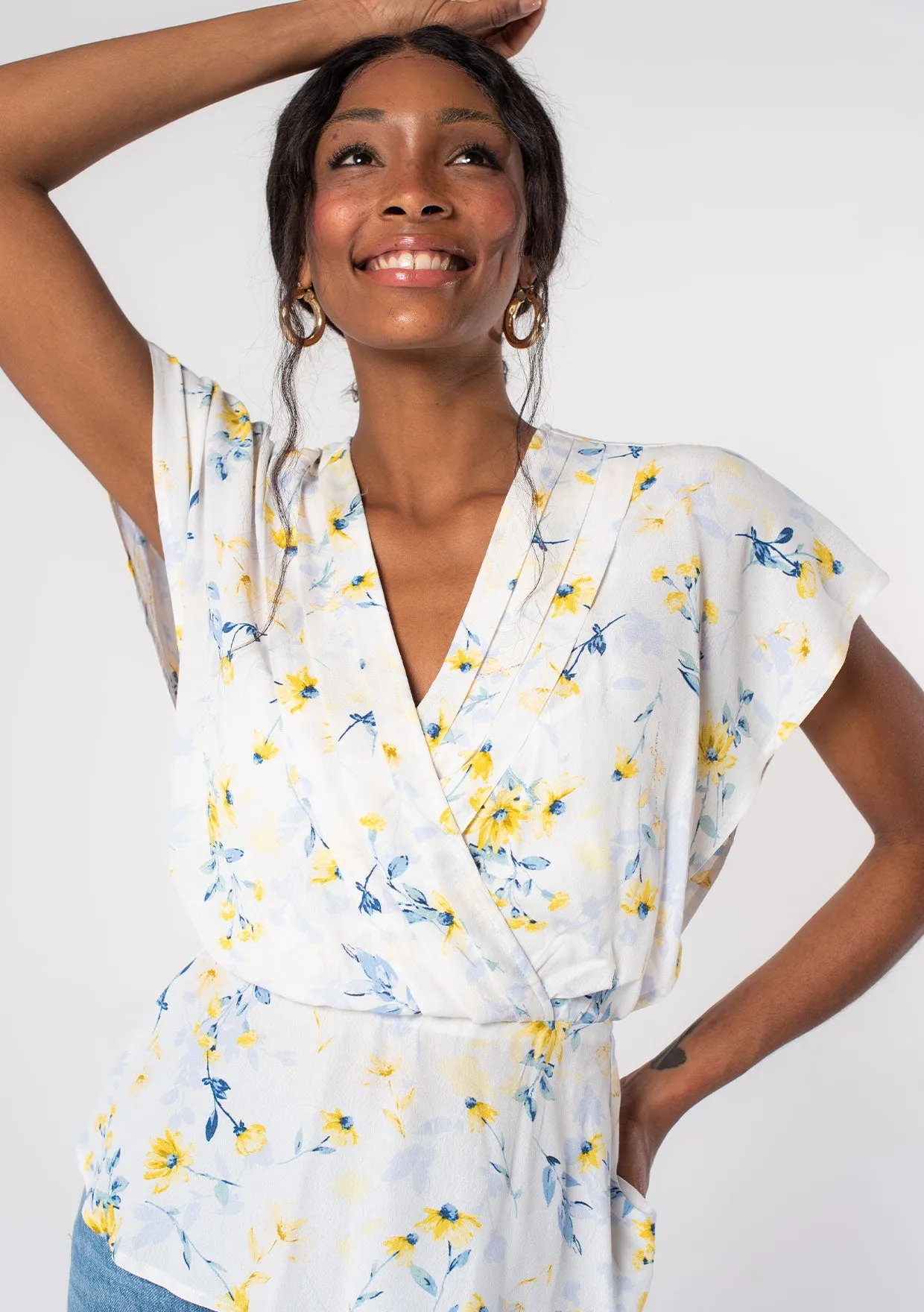 All Of Me Peplum Top