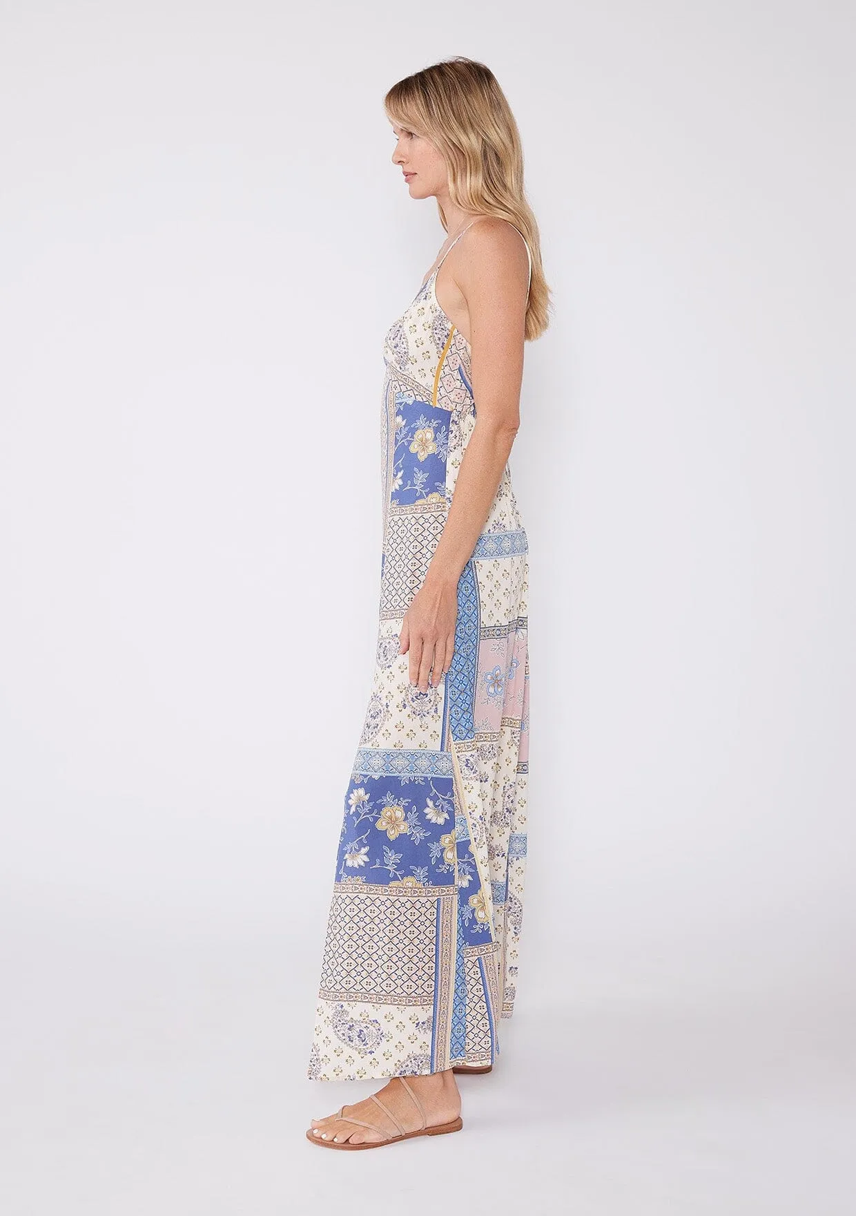 Amalfi Patchwork Maxi Dress