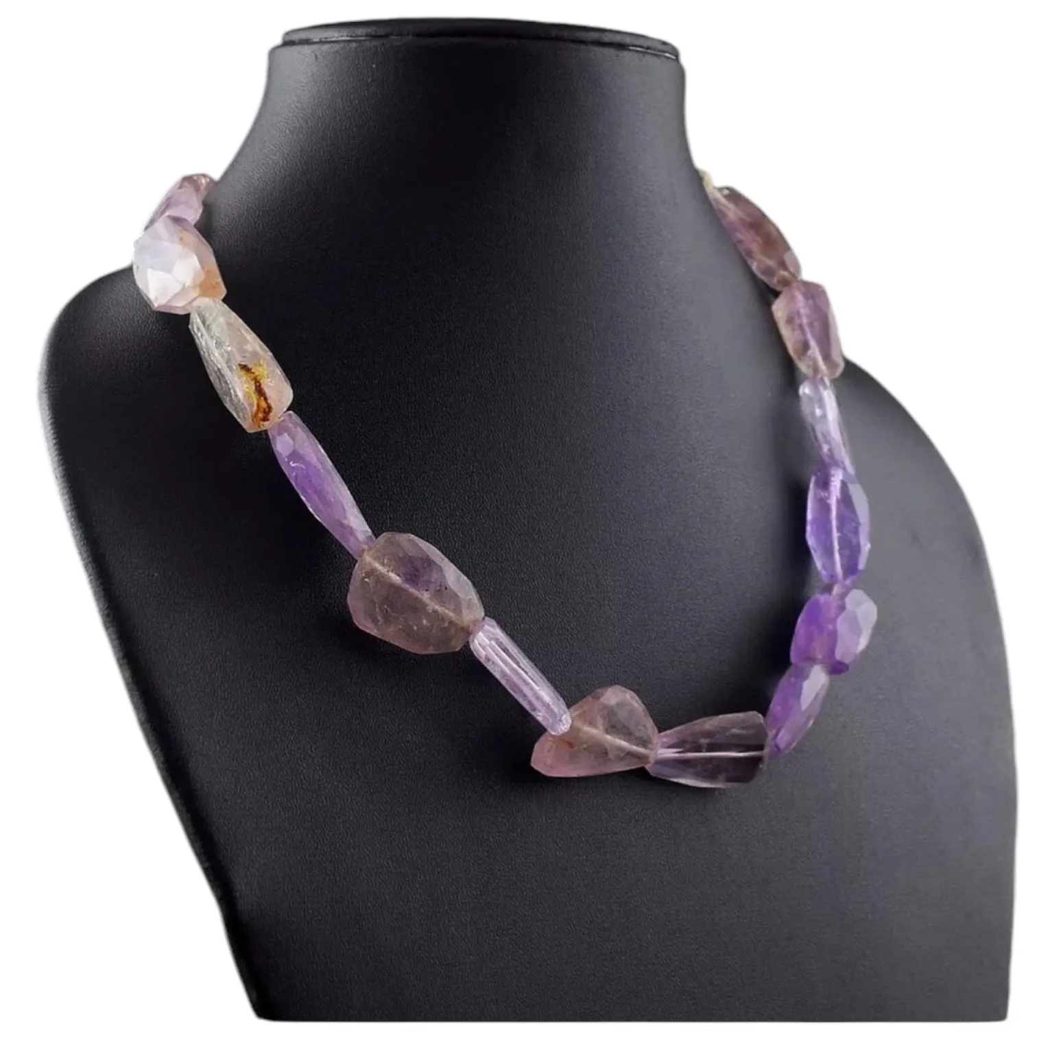 Ametrine Beaded Necklace