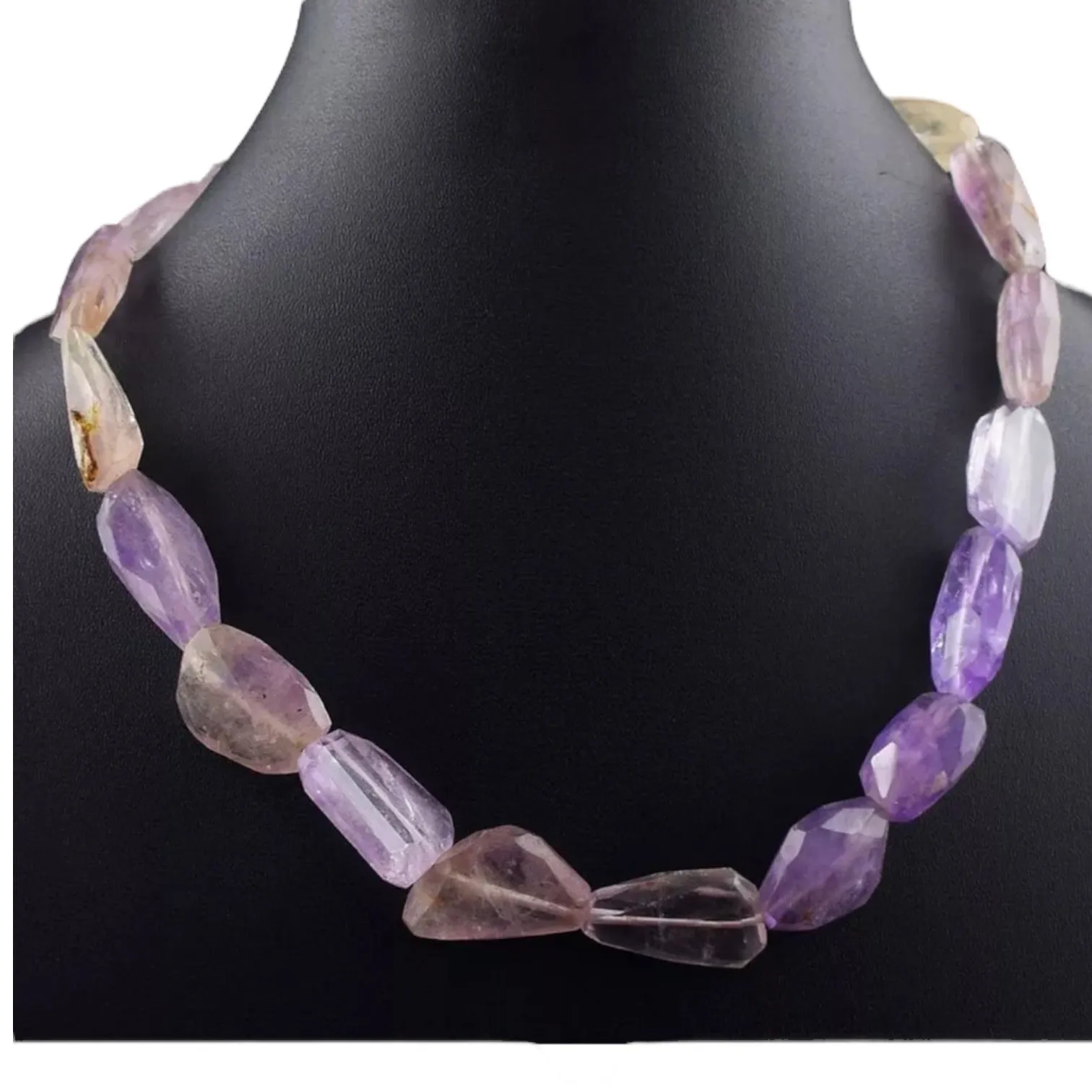 Ametrine Beaded Necklace