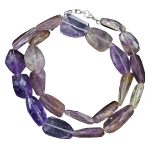 Ametrine Beaded Necklace