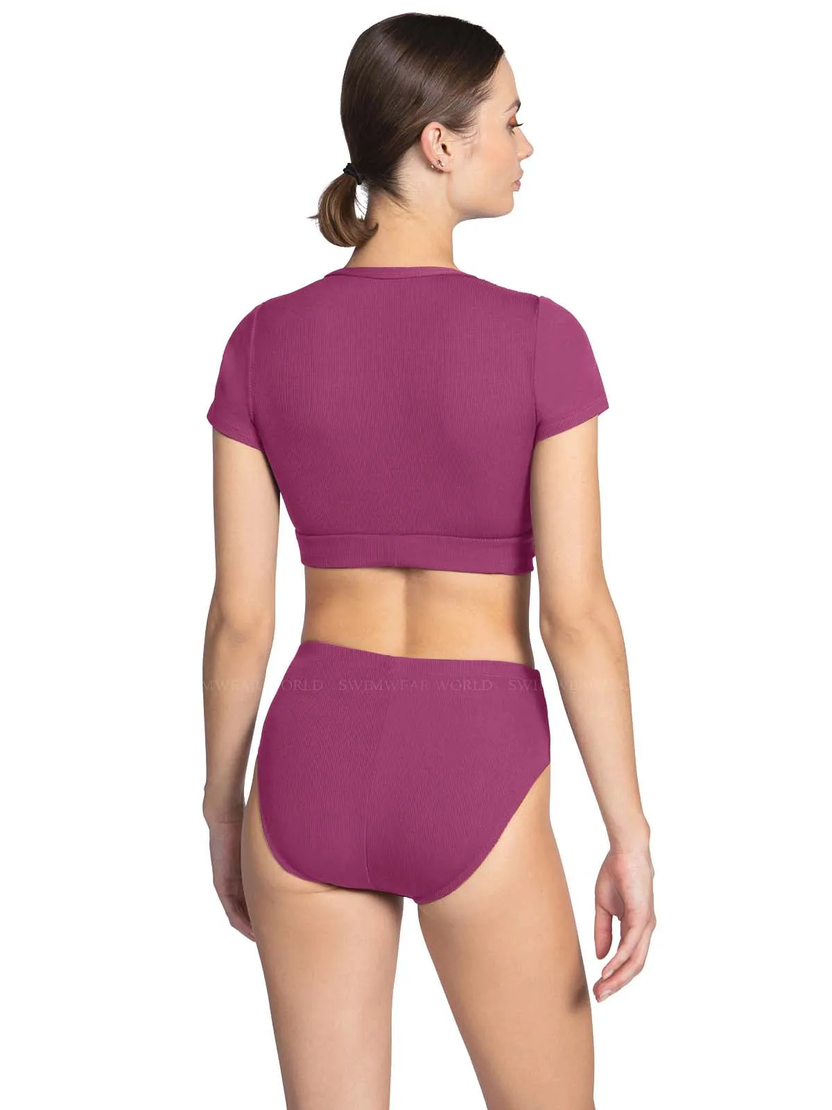 Amy Raglan-Amy High Waist Bikini ::RET