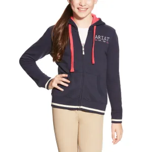 Ariat Girls Cali Hoodie Navy Eclipse