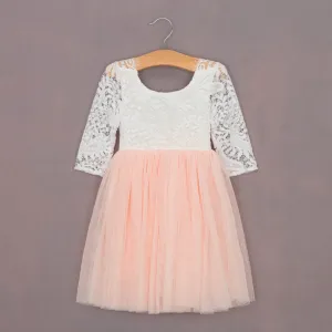 Baby Bohemian Classic Tea Dress - Blush