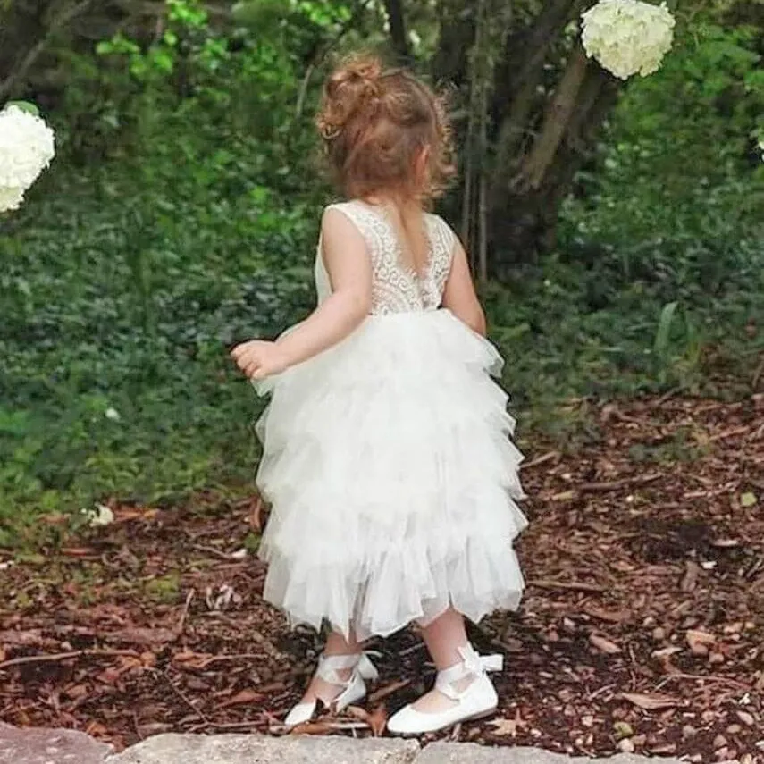 Baby Bohemian Spirit Dress - Sleeveless - White