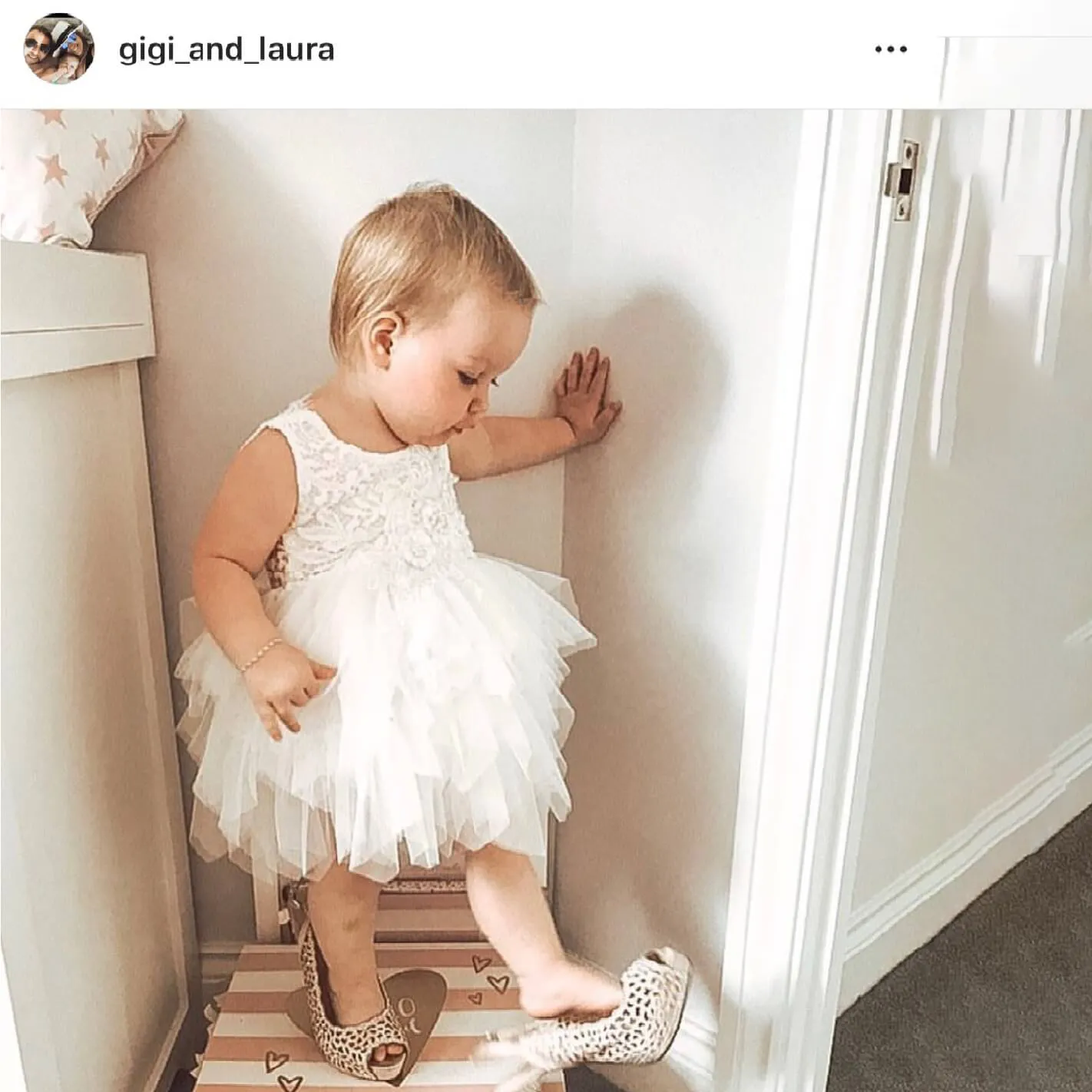 Baby Boho Dreams Dress - White Appliqué