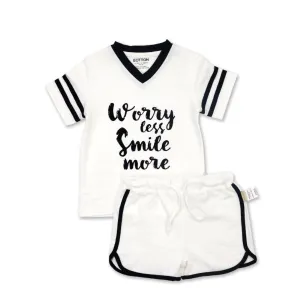 Baby Tee & Shorts Set: Organic Kids Summer Clothing