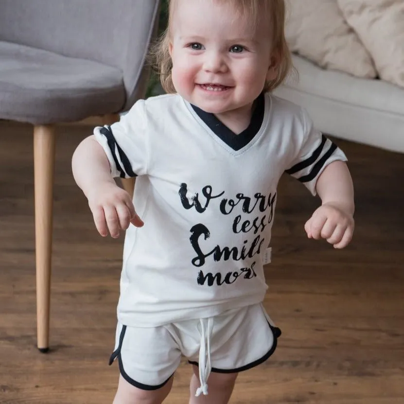 Baby Tee & Shorts Set: Organic Kids Summer Clothing