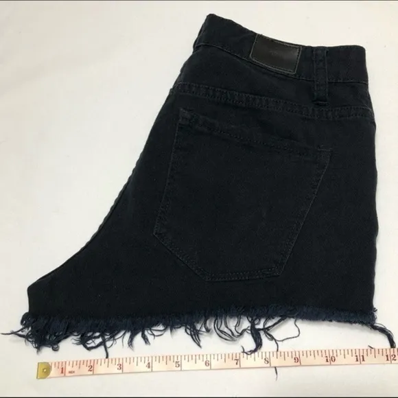 BDG High Rise Embroidered Shorts