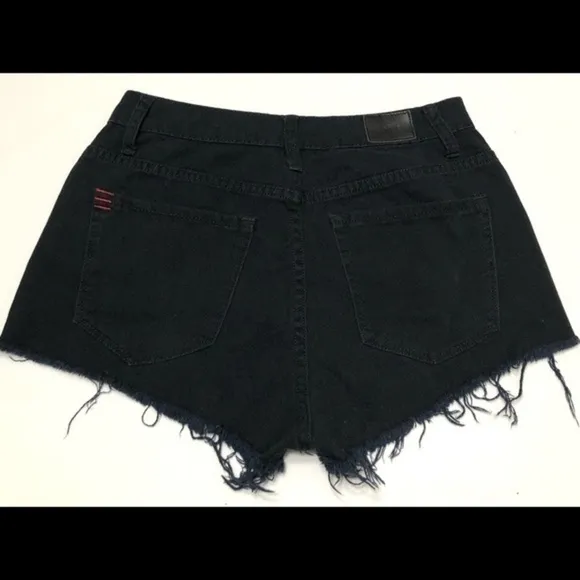BDG High Rise Embroidered Shorts
