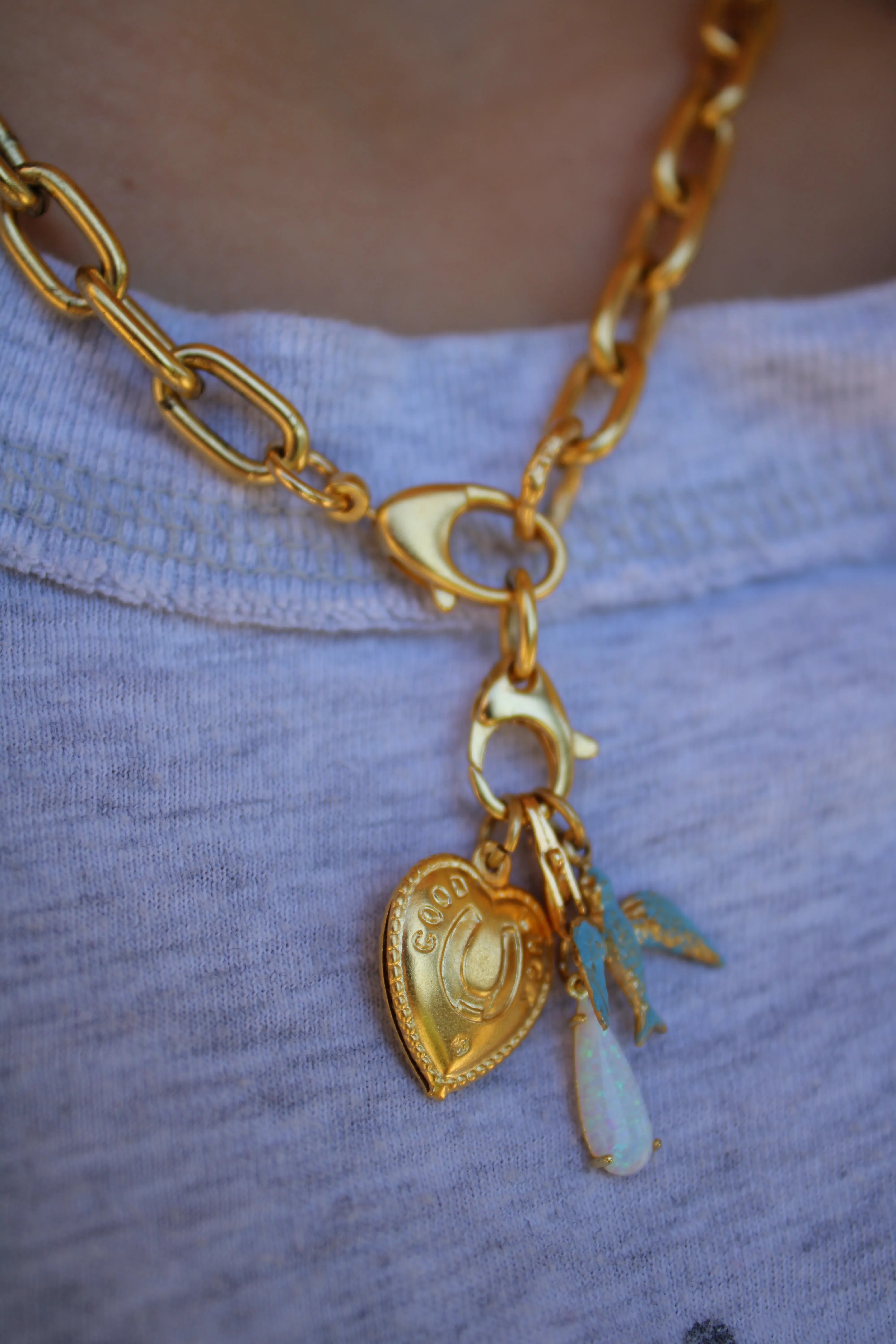 Betty Vintage Charm Necklace