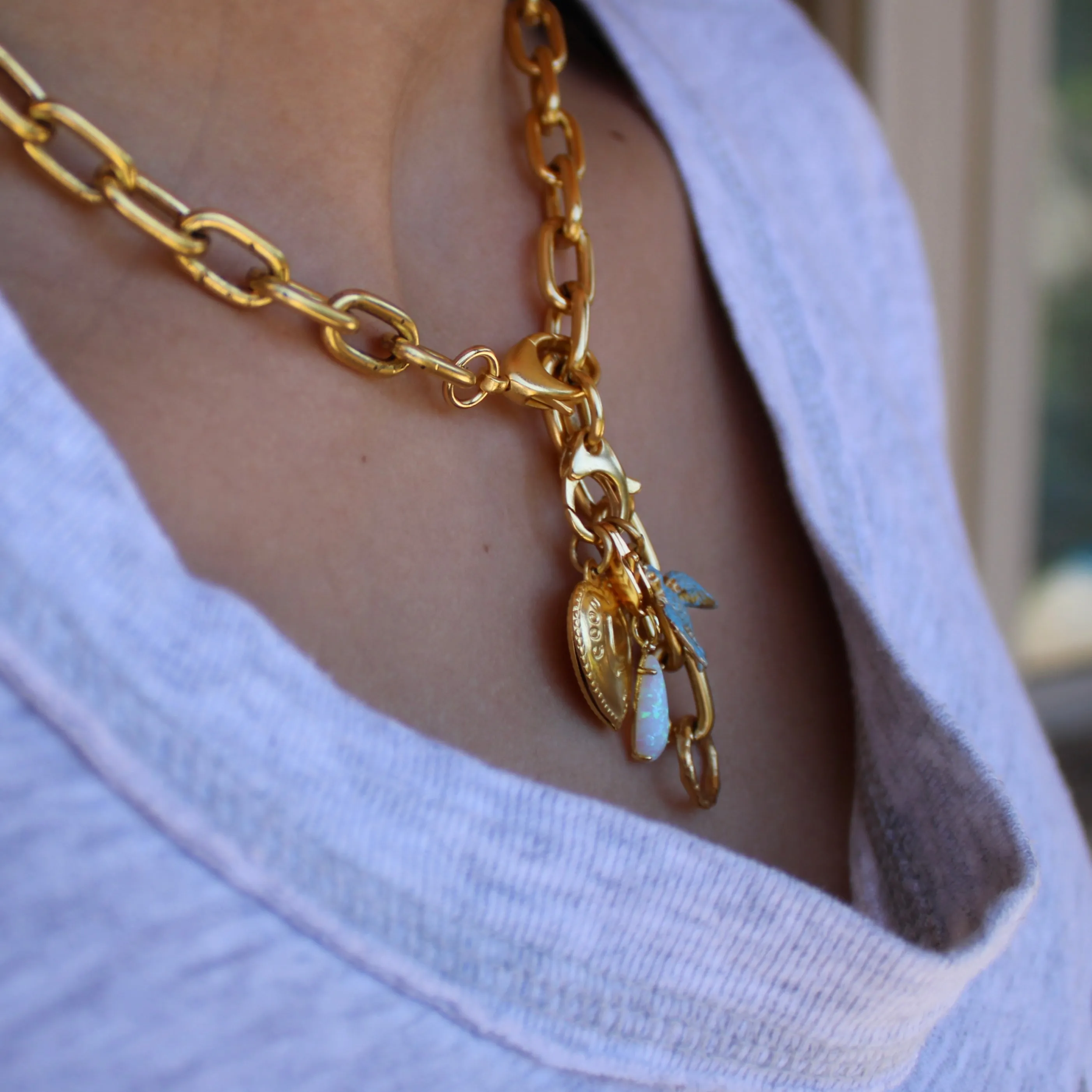 Betty Vintage Charm Necklace
