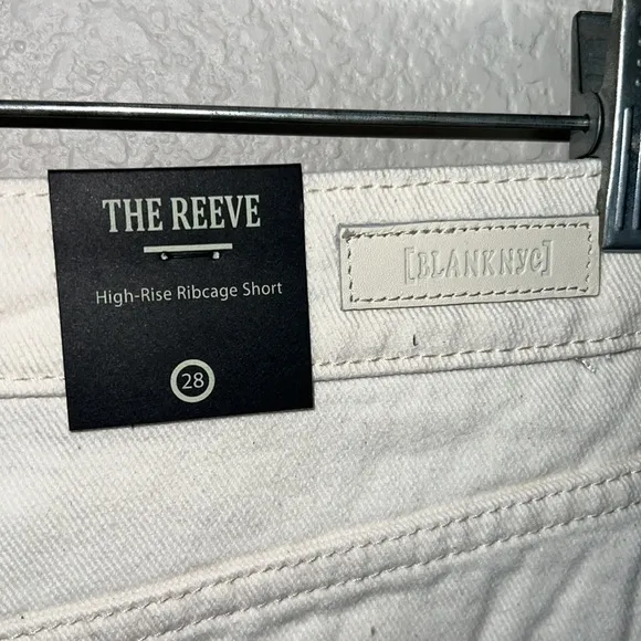 Blank NYC The Reeve In Ray Of Sunshine High Rise Crochet Shorts Size 28