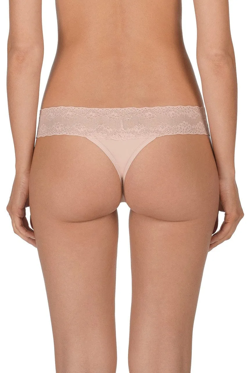 Bliss Perfection One Size Thong - Cameo Rose