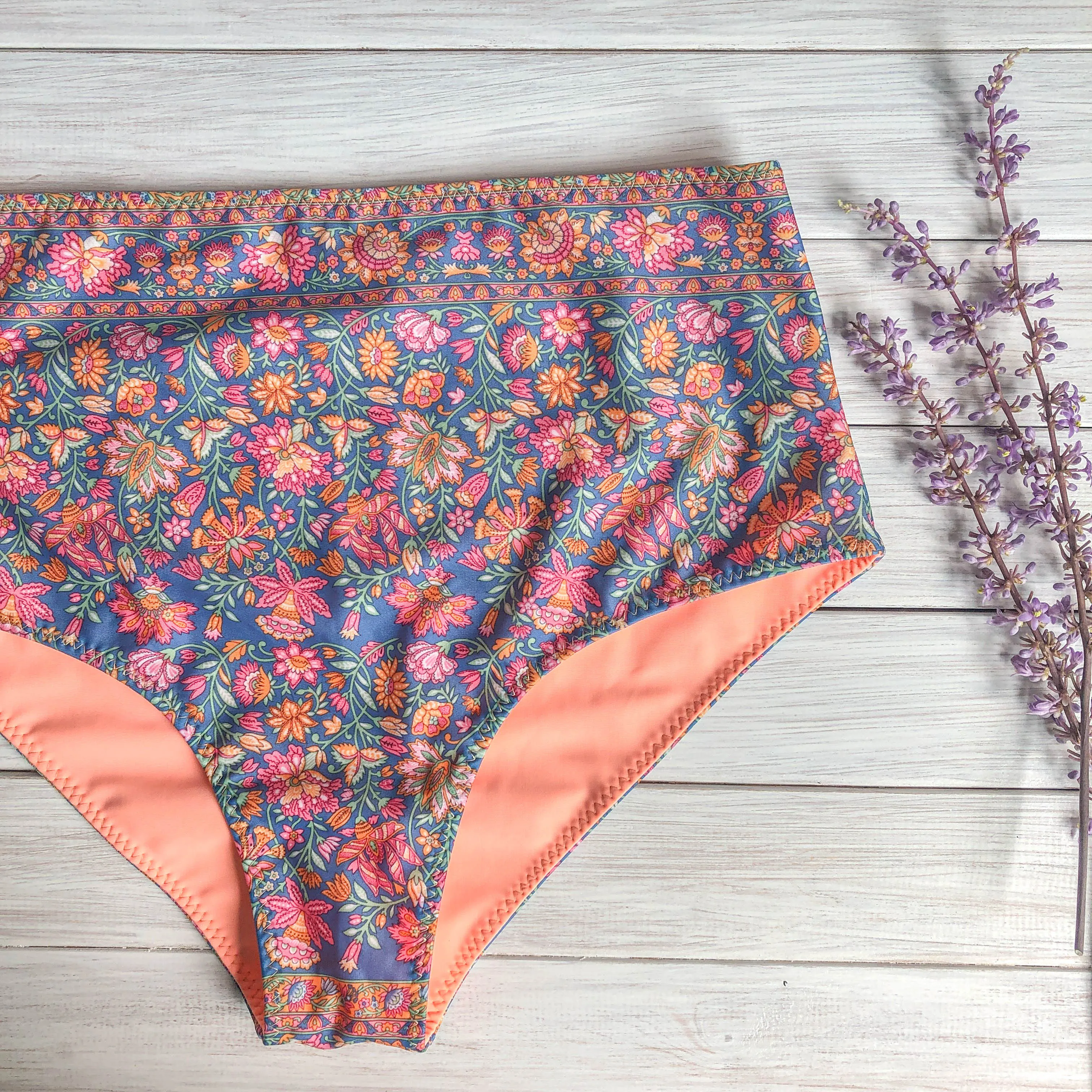 Boheme Bikini Bottom - high waist
