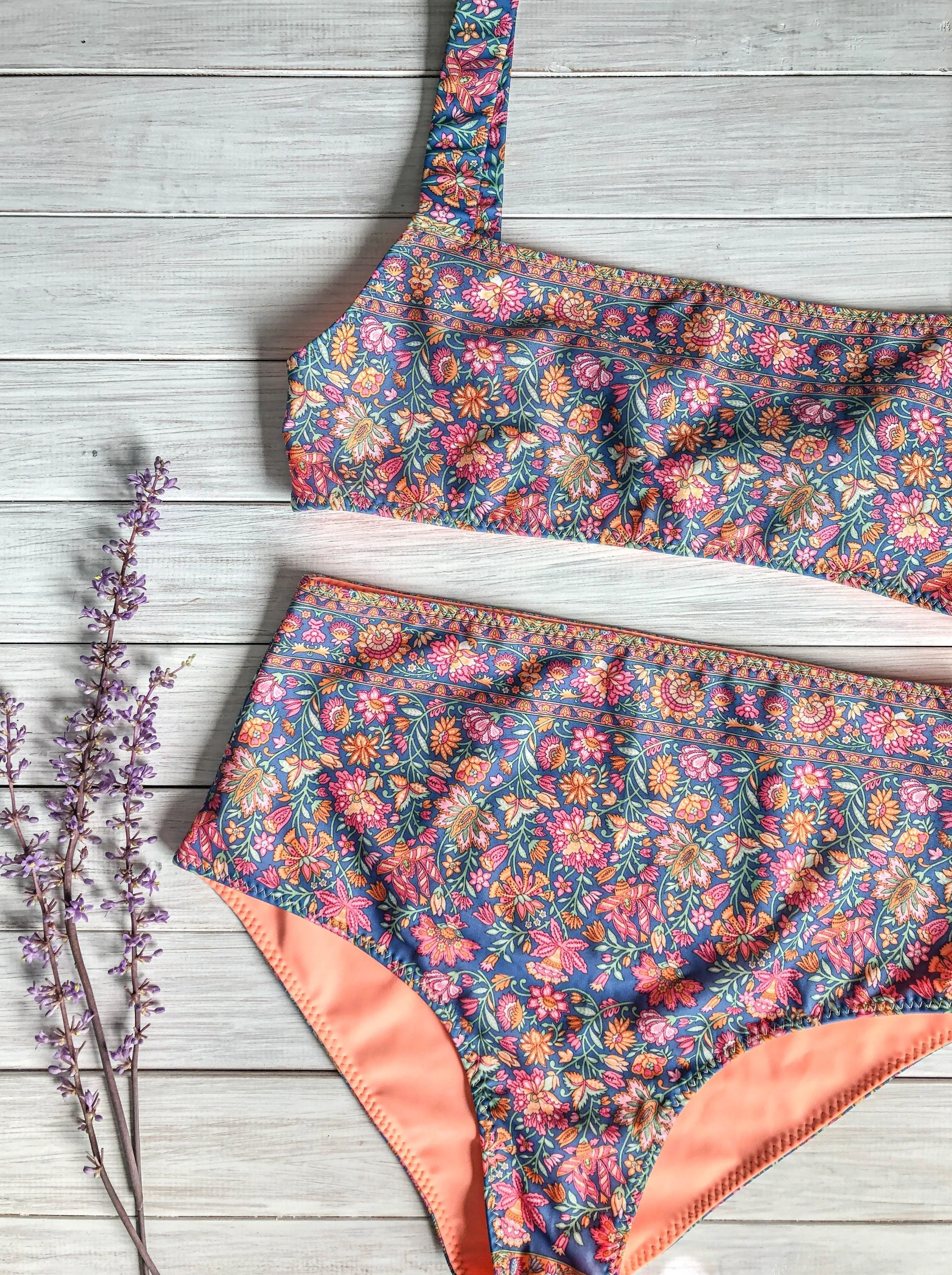 Boheme Bikini Bottom - high waist