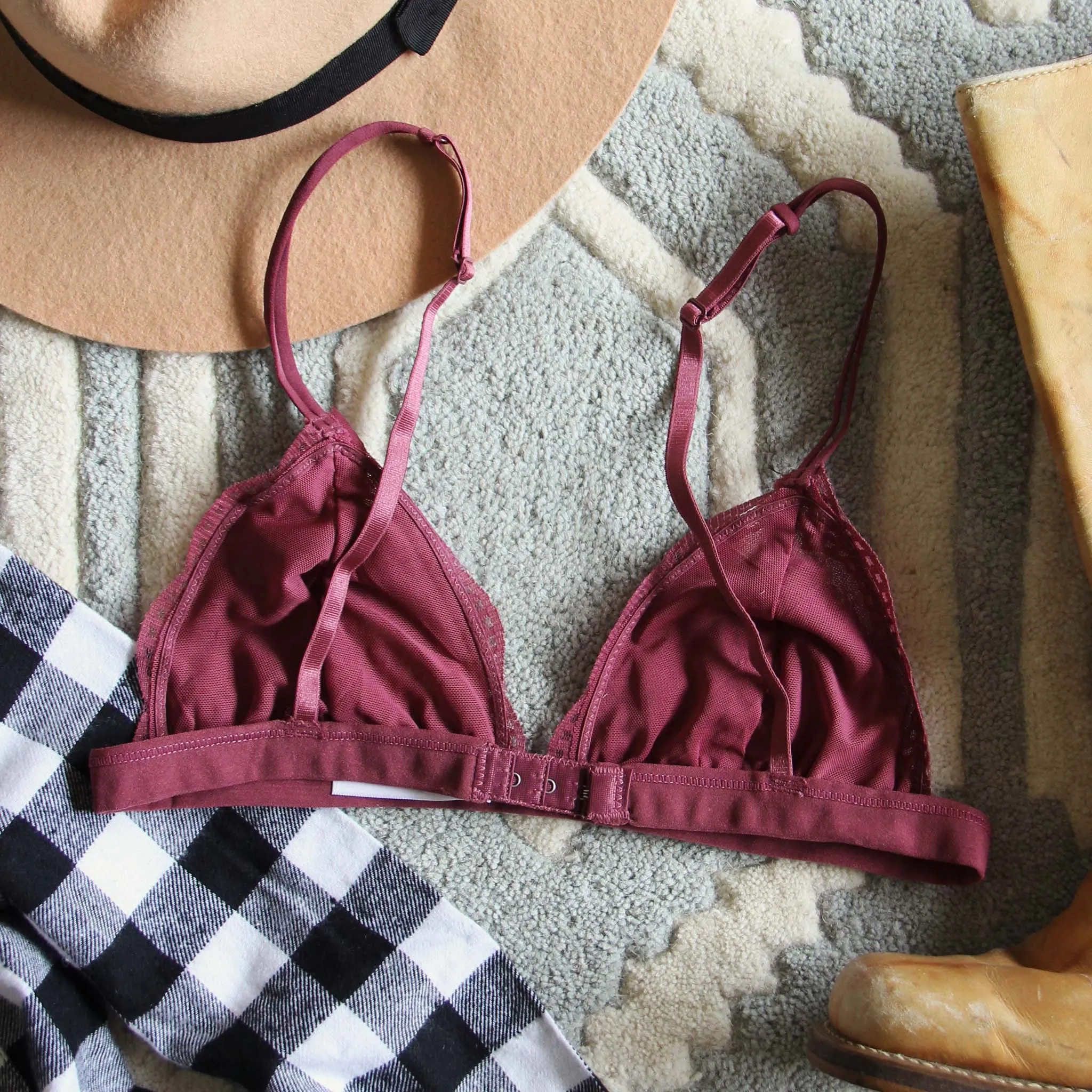 Boheme Lace Bralette in Autumn