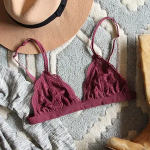 Boheme Lace Bralette in Autumn
