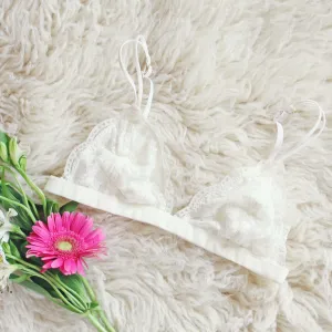Boheme Lace Bralette in Ivory