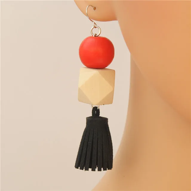 Bohemian Style Tassel Earrings