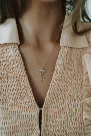 Bow So Cute Necklace