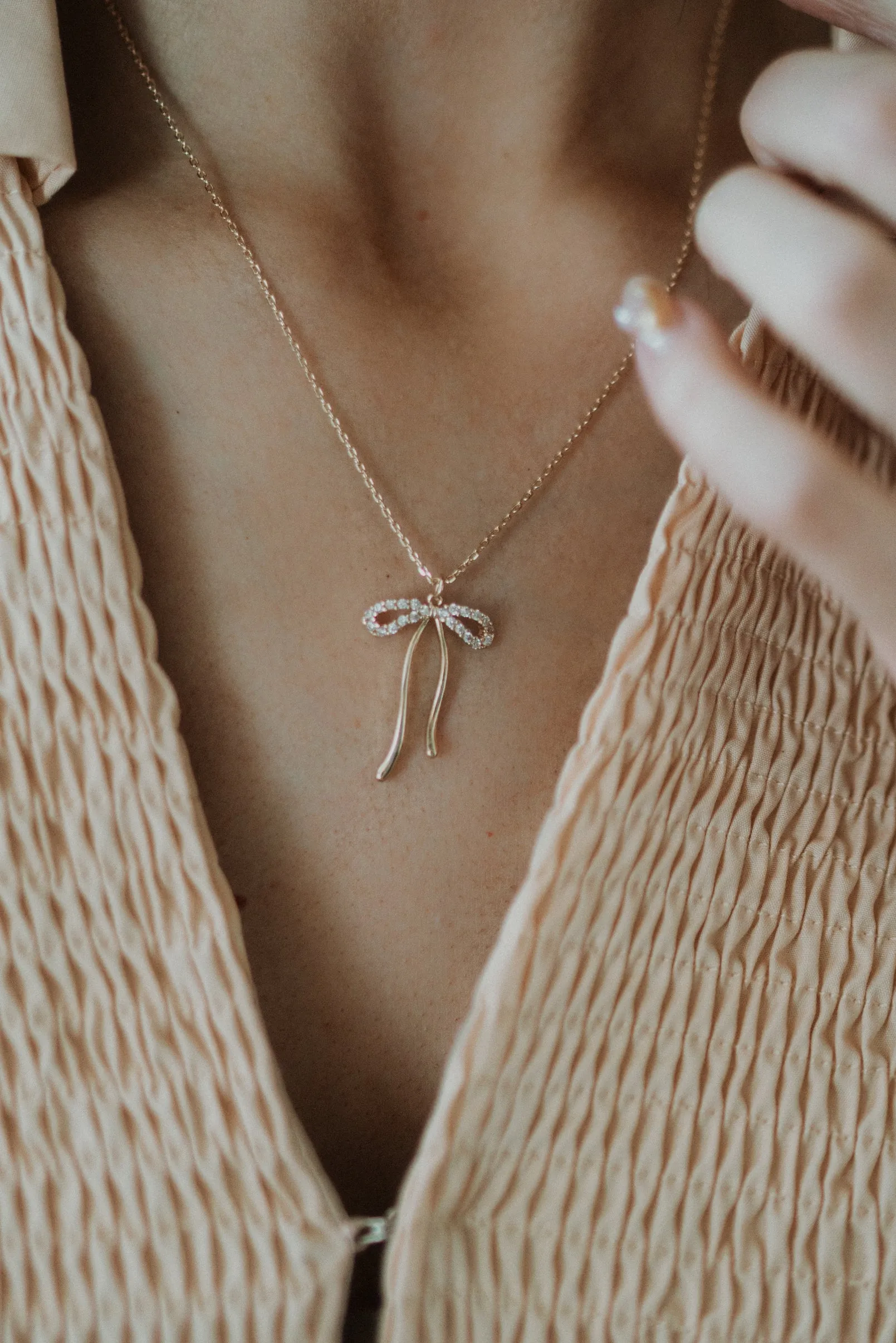 Bow So Cute Necklace