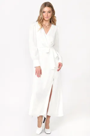 Brandy Sateen Maxi Dress