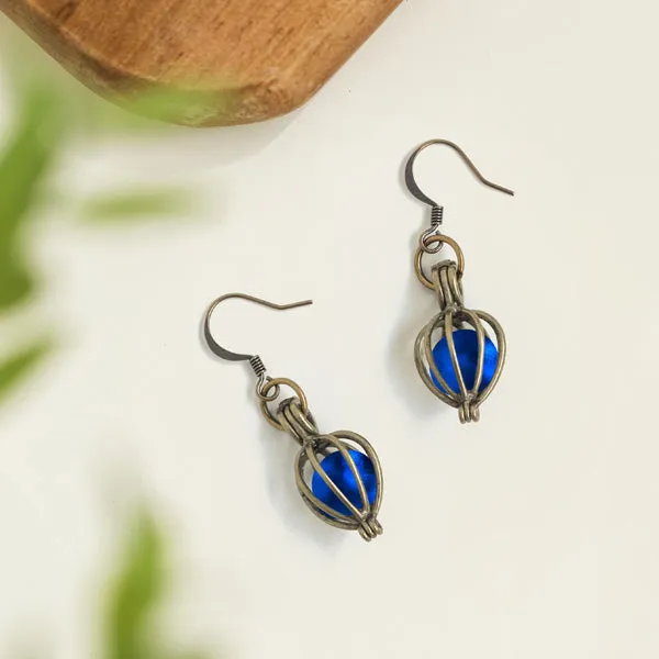 Brass Drop Earrings
