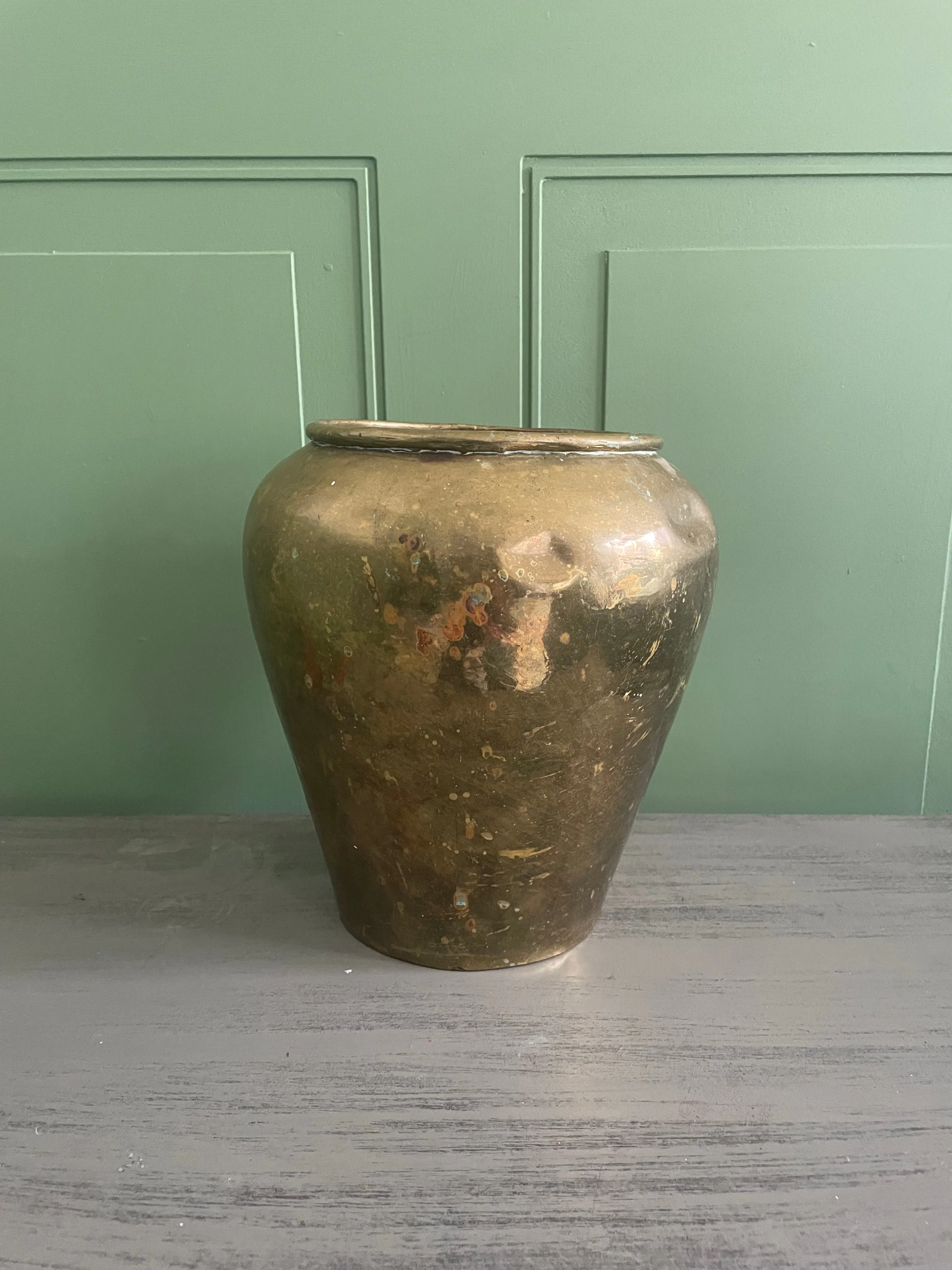 Brass vase
