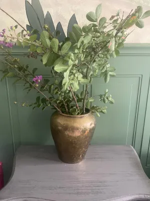 Brass vase