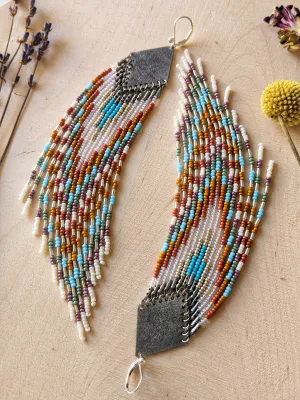 Brene Confetti Beaded Earrings