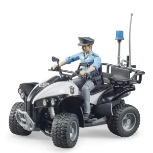 Bruder Police Quad with Police Officer and Accessories (Light Skin)
